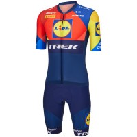 Heren Santini Lidl Trek 2025 Aero Roadsuit eendelig