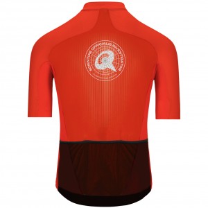 Heren Fietskleding Q36.5 Gregorius Clima Dolomites Extreme Jersey - Rood