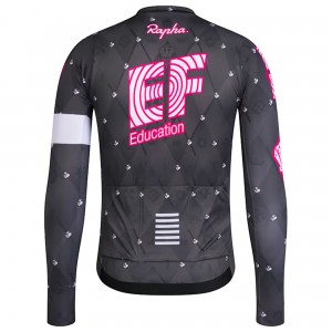 Heren Rapha EF Education EasyPost shirt met lange mouwen 2025 Heren Rapha EF Education EasyPost shirt met lange mouwen 2025