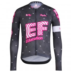 Heren Rapha EF Education EasyPost shirt met lange mouwen 2025 Heren Rapha EF Education EasyPost shirt met lange mouwen 2025