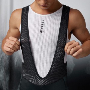 Heren Pissei UAE Team Emirates 2025 koersbroek met bretels