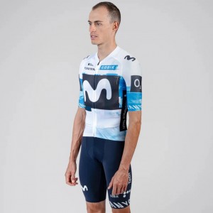 Heren Fietskleding Gobik Movistar 2025 Infinity-shirt Heren Fietskleding Gobik Movistar 2025 Infinity-shirt