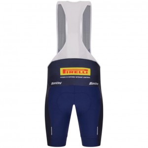 Heren Fietskleding Santini Trek Factory Racing 2025 Bib Tights