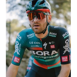 BORA-hansgrohe 2023 wielershirt met korte mouwen professioneel wielerteam