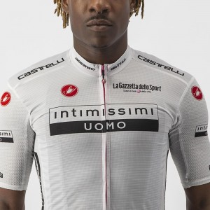 Giro d'Italia 2022 MAGLIA BIANCO(wit) fietsshirt met korte mouwen Giro d'Italia 2022 MAGLIA BIANCO(wit) fietsshirt met korte mouwen