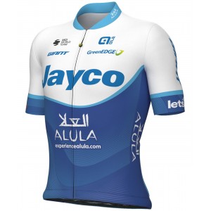 Team Jayco AlUla 2023 set (jersey met korte mouwen+broek)-ALE professionele wielerploeg Team Jayco AlUla 2023 set (jersey met korte mouwen+broek)-ALE professionele wielerploeg