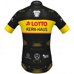 Team Lotto-Kern Haus 2022 wielershirt korte mouw (lange ritssluiting) professioneel wielerteam Team Lotto-Kern Haus 2022 wielershirt korte mouw (lange ritssluiting) professioneel wielerteam