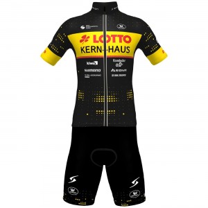 Team Lotto-Kern Haus 2022 wielershirt korte mouw (lange ritssluiting) professioneel wielerteam Team Lotto-Kern Haus 2022 wielershirt korte mouw (lange ritssluiting) professioneel wielerteam
