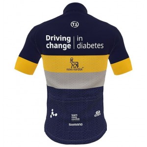 Team Novo Nordisk 2022 wielershirt korte mouw professioneel wielerteam Team Novo Nordisk 2022 wielershirt korte mouw professioneel wielerteam