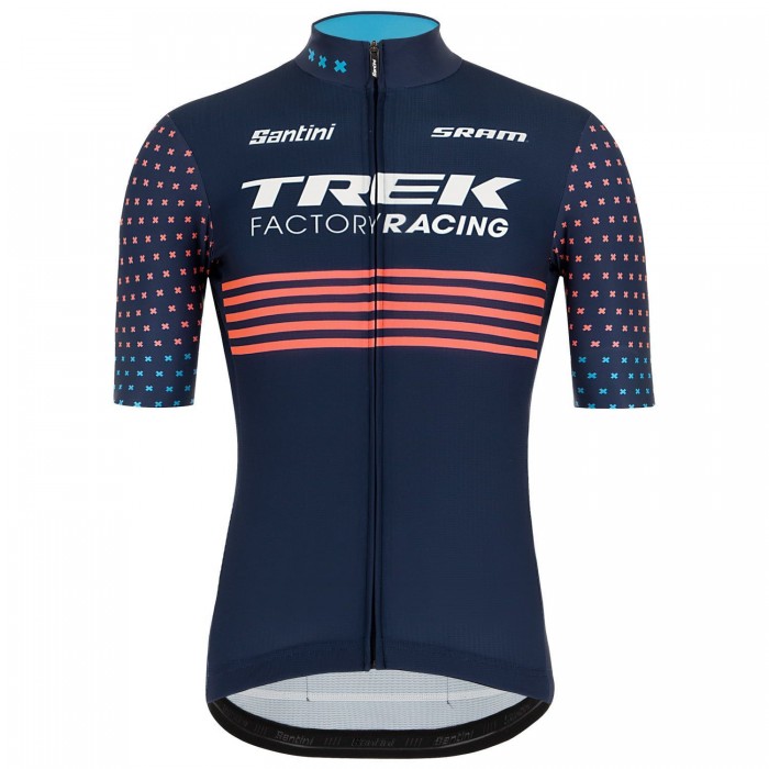 Trek Factory Racing CX 2022 wielershirt met korte mouwen professioneel wielerteam Trek Factory Racing CX 2022 wielershirt met korte mouwen professioneel wielerteam