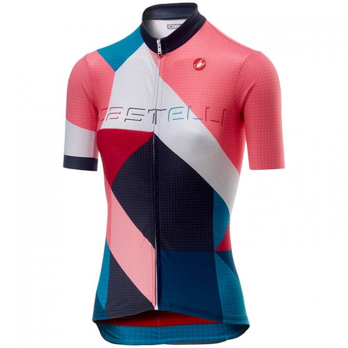 2019 Casteli Ventata GF Dames's Wielershirt Korte Mouw 570NHGS 2019 Casteli Ventata GF Dames's Wielershirt Korte Mouw 570NHGS