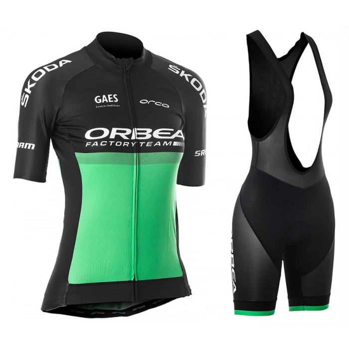 2019 Orbea Factory Racing Groen Dames's Fietskleding Set Fietsshirt Met Korte Mouwen+Korte Koersbroek Bib 810RZAC 2019 Orbea Factory Racing Groen Dames's Fietskleding Set Fietsshirt Met Korte Mouwen+Korte Koersbroek Bib 810RZAC