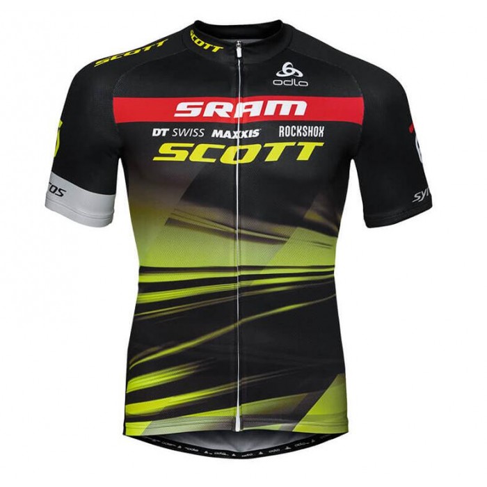 SCOTT SRAM 2019 Wielershirt Korte Mouw SCOTT SRAM 2019 Wielershirt Korte Mouw