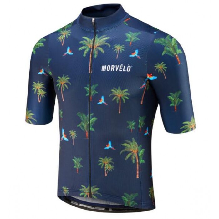 MORVELO BOTANICAL Wielershirt Korte Mouw MORVELO BOTANICAL Wielershirt Korte Mouw