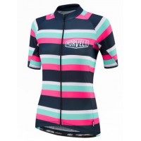 MORVELO Dames SUNSET Wielershirt Korte Mouw