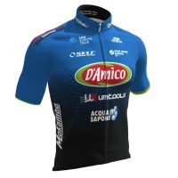 2019 AREA ZERO D'AMICO UM Tools TEAM Wielershirt Korte Mouw