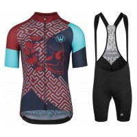 2020 Asos Fastlane Wyndymilla Anarchy Fietskleding Set Fietsshirt Met Korte Mouwen+Korte Koersbroek Bib 428DVRK