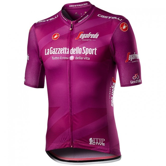 2020 GIRO D'ITALIA Maglia Ciclamino Wielershirt Korte Mouw 321BZAI 2020 GIRO D'ITALIA Maglia Ciclamino Wielershirt Korte Mouw 321BZAI