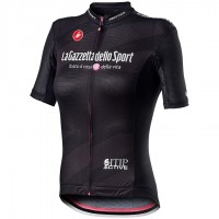 2020 GIRO D'ITALIA Maglia Nera Dames Wielershirt Korte Mouw 472NRAU