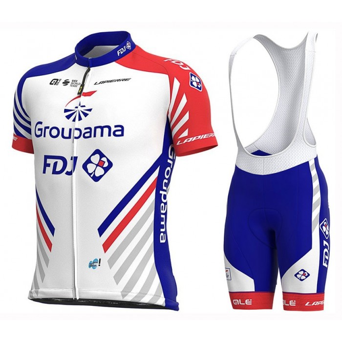 2020 Team FDJ Fietskleding Set Fietsshirt Met Korte Mouwen+Korte Koersbroek Bib 356KJZW 2020 Team FDJ Fietskleding Set Fietsshirt Met Korte Mouwen+Korte Koersbroek Bib 356KJZW