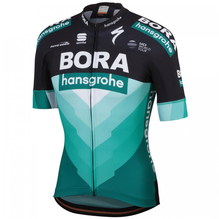 Bora Hansgrohe 2019 Team Wielershirt Korte Mouw Bora Hansgrohe 2019 Team Wielershirt Korte Mouw
