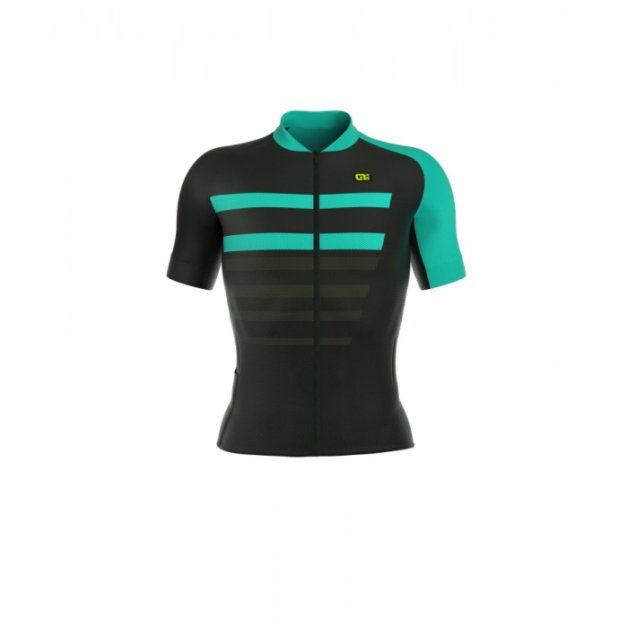 ALE PRR 2.0 PIUMA Wielershirt Korte Mouw Turquoise