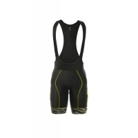 ALE PRR FLOWERS Korte Fietsbroeken Bib Grijs