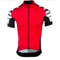 2016 ASSOS Wielershirt Korte Mouw Zwart Rood Wit
