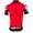 2016 ASSOS Wielershirt Korte Mouw Zwart Rood Wit