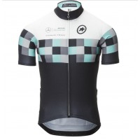 2016-2017 ASSOS WorksTeam Wielershirt Met Korte Mouwen