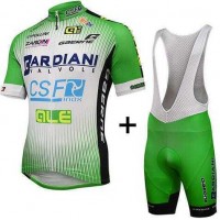 2016 BARDIANI CSF Fietskleding Set Fietsshirt Met Korte Mouwen+Korte Koersbroek