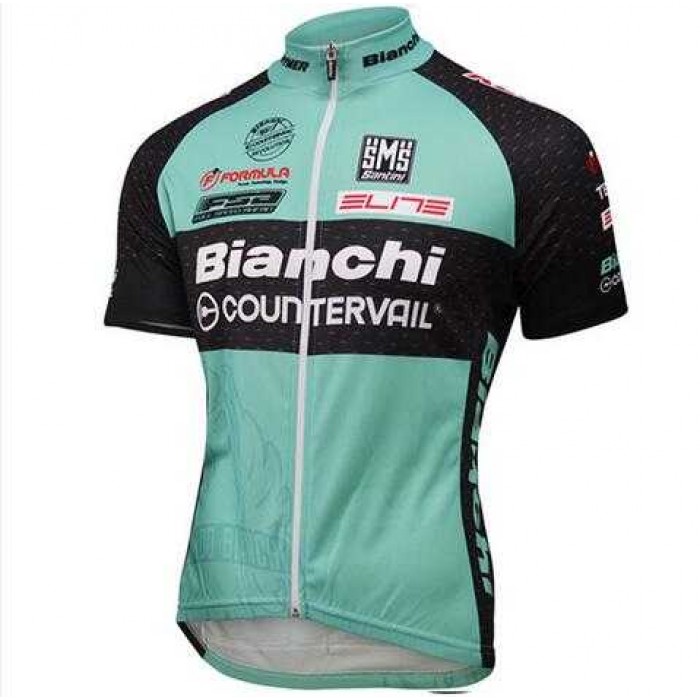 2016 BIANCHI COUNTERVAIL Wielershirt Korte