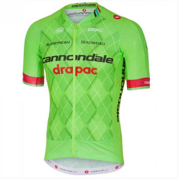 2016 Cannondale Drapac Wielershirt Met Korte Mouwen 2016 Cannondale Drapac Wielershirt Met Korte Mouwen