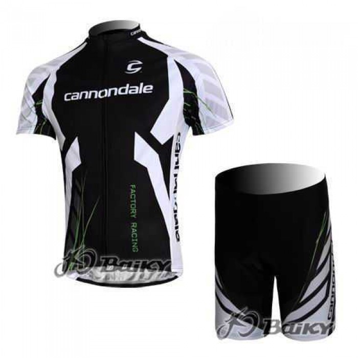 Cannondale Pro Team Wielerkleding Set Wielershirts Korte+Korte Fietsbroeken Zwart Wit Cannondale Pro Team Wielerkleding Set Wielershirts Korte+Korte Fietsbroeken Zwart Wit