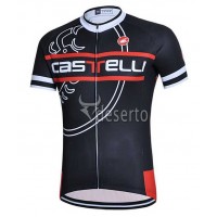 2015 Castelli Wielershirt Met Korte Mouwen Zwart