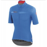 2016 Castelli Gabba 2.0 Wielershirt Korte Mouw Blauw