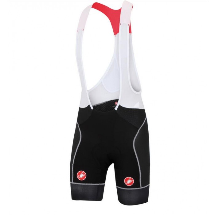 2016 Castelli Free Aero Race Korte Fietsbroeken Bib Zwart