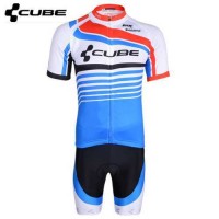 Cube 2014 Wielerkleding Set Wielershirts Korte Mouw+Fietsbroek