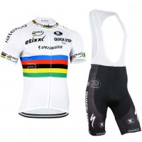 2015 Specialized Quick Step Fietskleding Set Fietsshirt Met Korte Mouwen+Korte Koersbroek