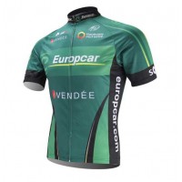 Teams Europcar 2014 Wielershirt Met Korte Mouwen