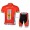 Ferrari Teams Castelli Cipollini Wielerkleding Set Wielershirts Korte Mouw+Fietsbroek