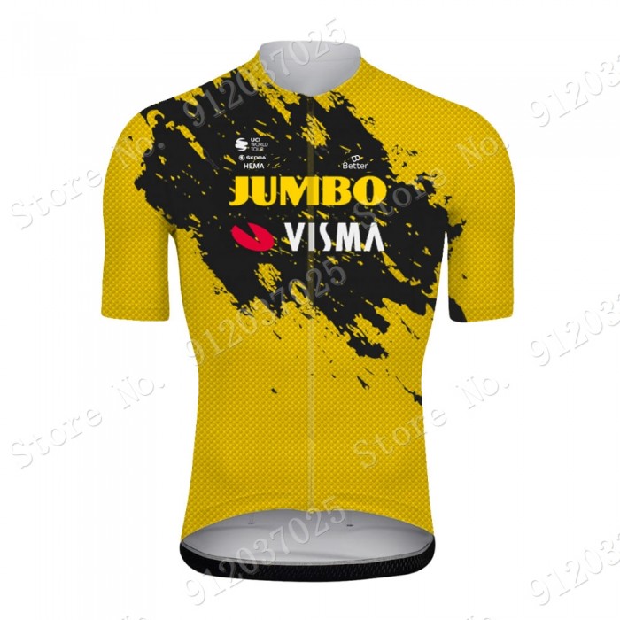 New Jumbo Visma 2021 Team Wielerkleding Fietsshirt Korte Mouw MD1Hc8 New Jumbo Visma 2021 Team Wielerkleding Fietsshirt Korte Mouw MD1Hc8