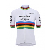 Quick Step Champion Pro 2021 Team Fietsshirt Korte Mouw OjlmyN