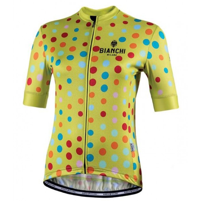 Wielerkleding Profteams 2020 Dames BIANCHI MILANO Silis Wielershirt Met Korte Mouwen Giallo Wielerkleding Profteams 2020 Dames BIANCHI MILANO Silis Wielershirt Met Korte Mouwen Giallo