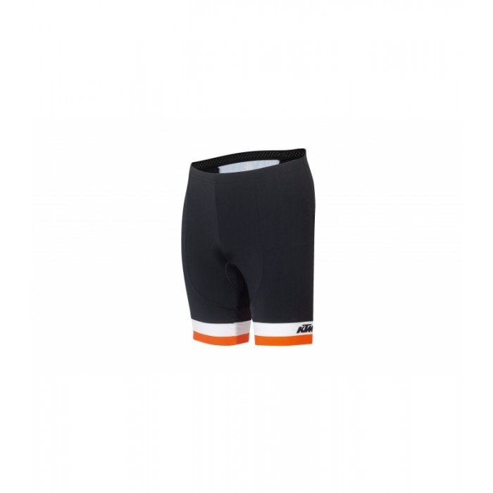 Wielerkleding Profteams 2020 KTM FACTORY LINE Zwart/Wit/Orange Fietsbroek Korte
