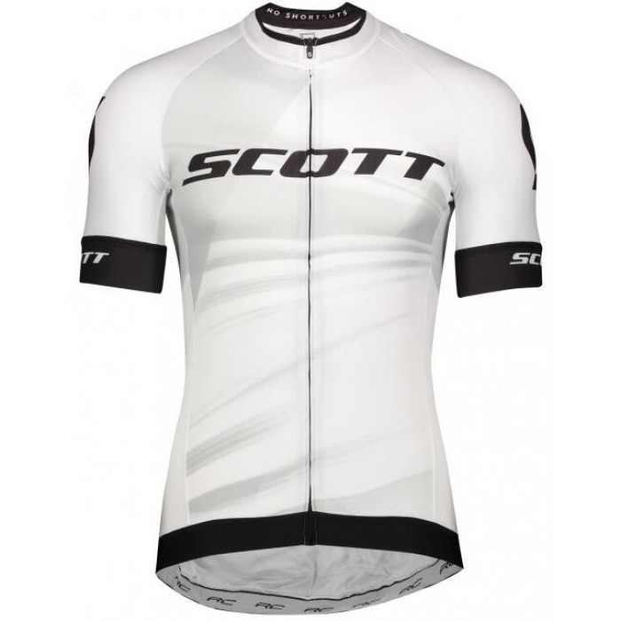 Wielerkleding Profteams 2020 SCOTT RC Pro Wielershirt Met Korte Mouwen Wit