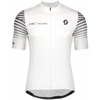 Wielerkleding Profteams 2020 SCOTT RC TEAM 10 Wielershirt Met Korte Mouwen Wit