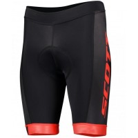Wielerkleding Profteams 2020 SCOTT RC TEAM++ Fietsbroek Kortezwart/Rood