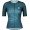 Wielerkleding Profteams 2020 Dames SCOTT RC Premium Climber Wielershirt Met Korte Mouwen Blauw