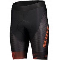 Wielerkleding Profteams 2020 SCOTT RC Pro+++ Fietsbroek Kortezwart/Orange